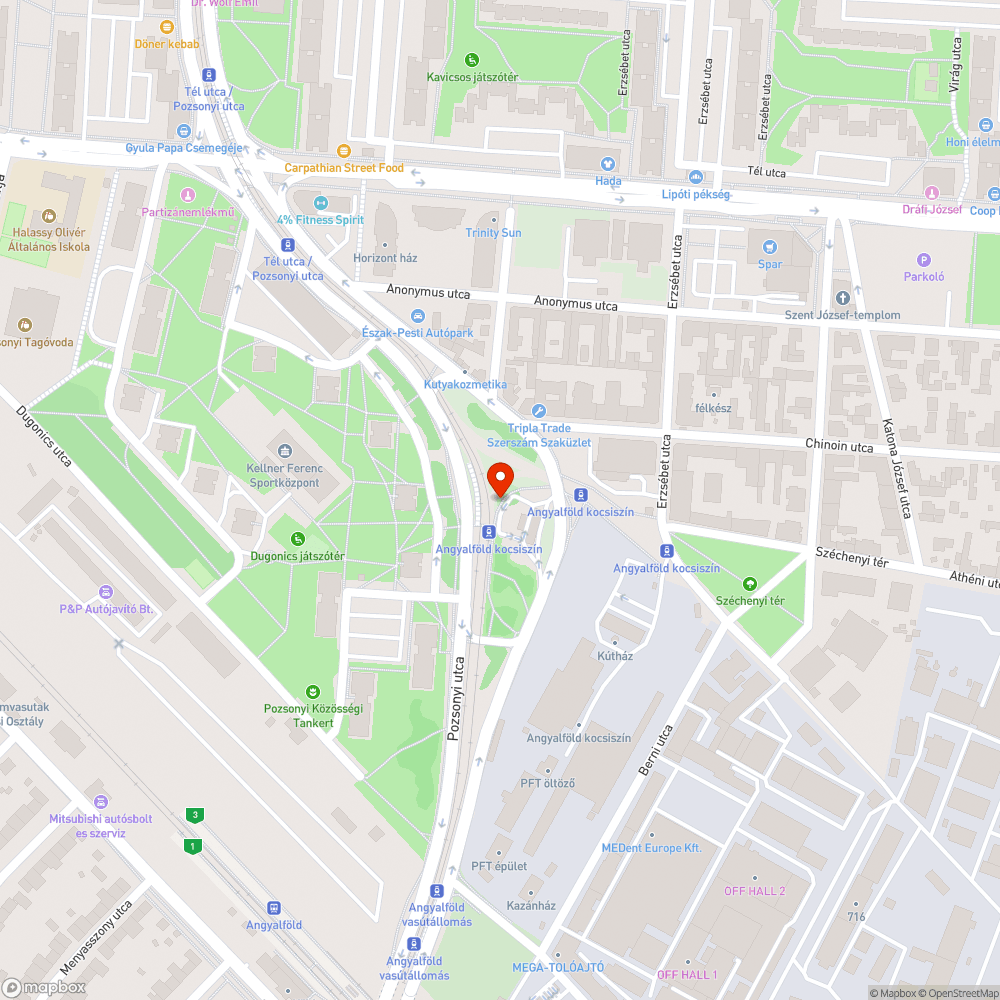 Kibelezett lámpa oszlop bejelentés helye