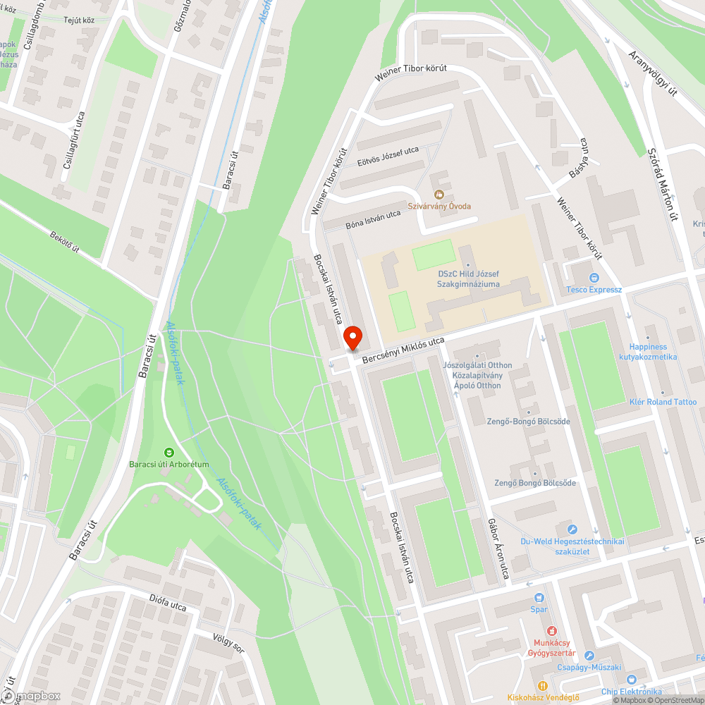 zöldterületi parkolás bejelentés helye