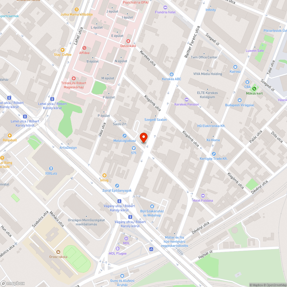 leszakadt szemetes bejelentés helye