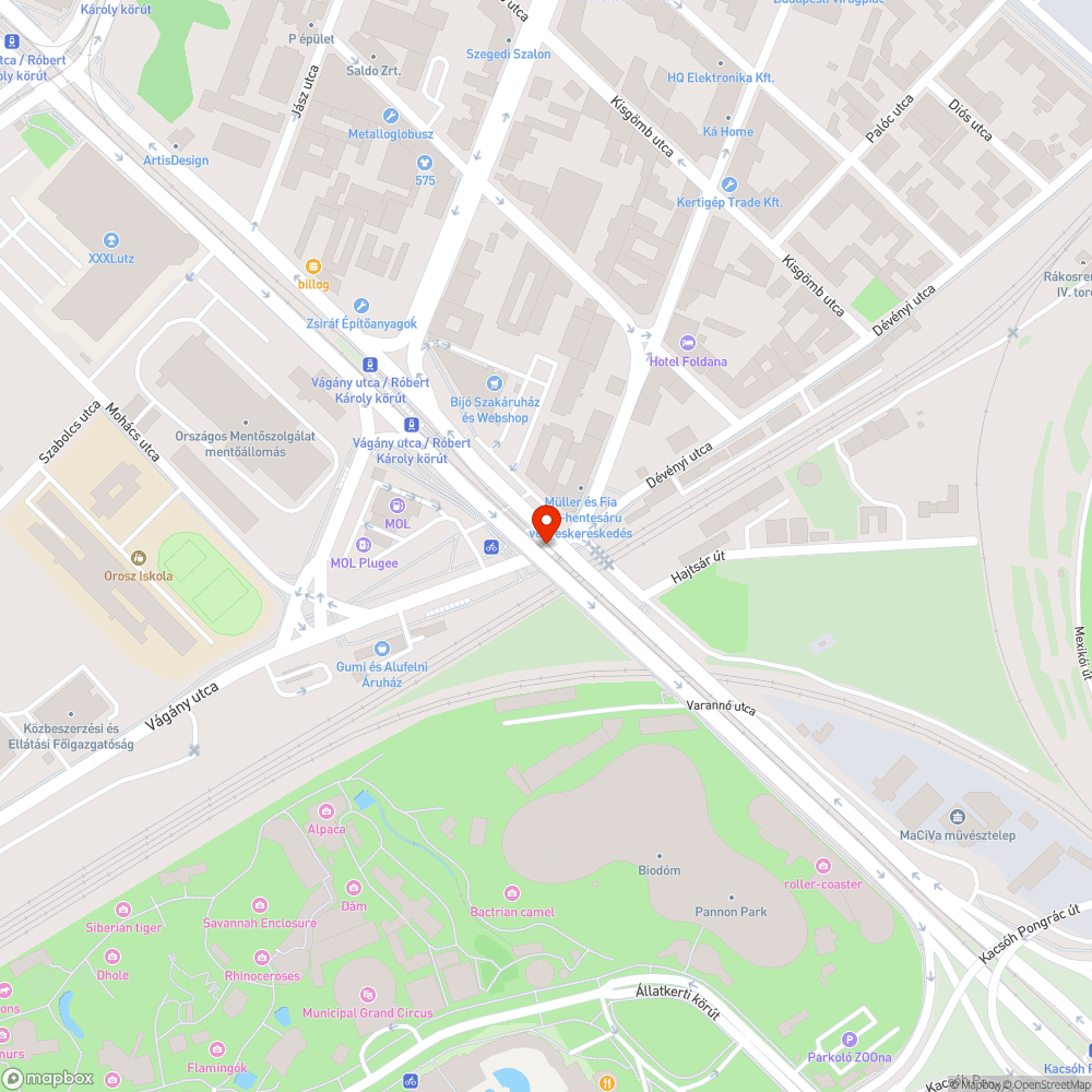 szemét bejelentés helye