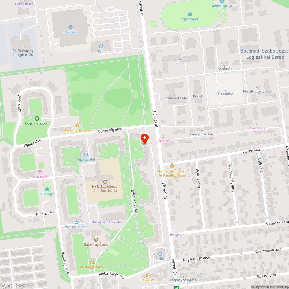 Ottmaradt facsonk bejelentés helye