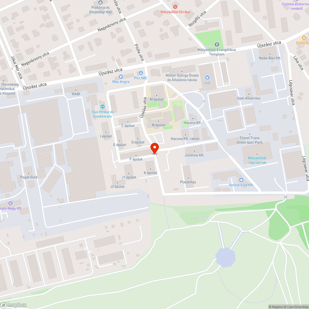 Elavult és nem működő világítás bejelentés helye