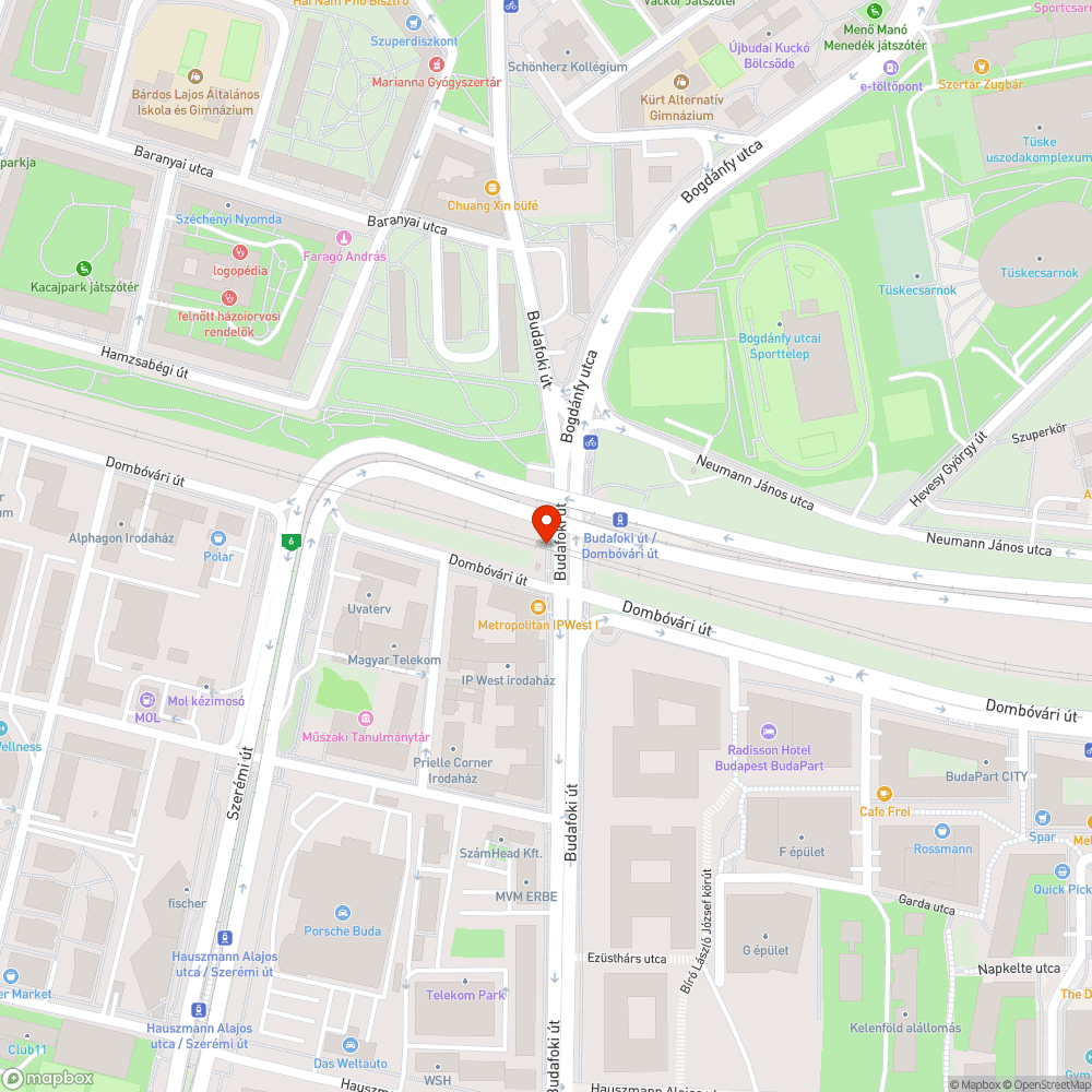 Kidőlt oszlop bejelentés helye