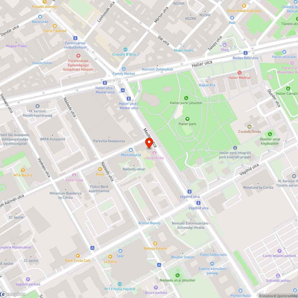 Jelzőlámpa bejelentés helye