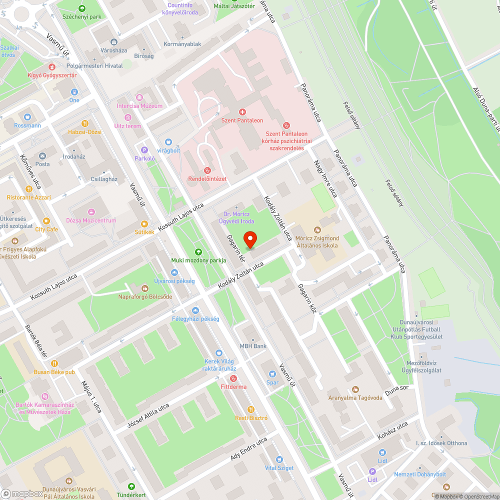 zöldterületi parkolás bejelentés helye