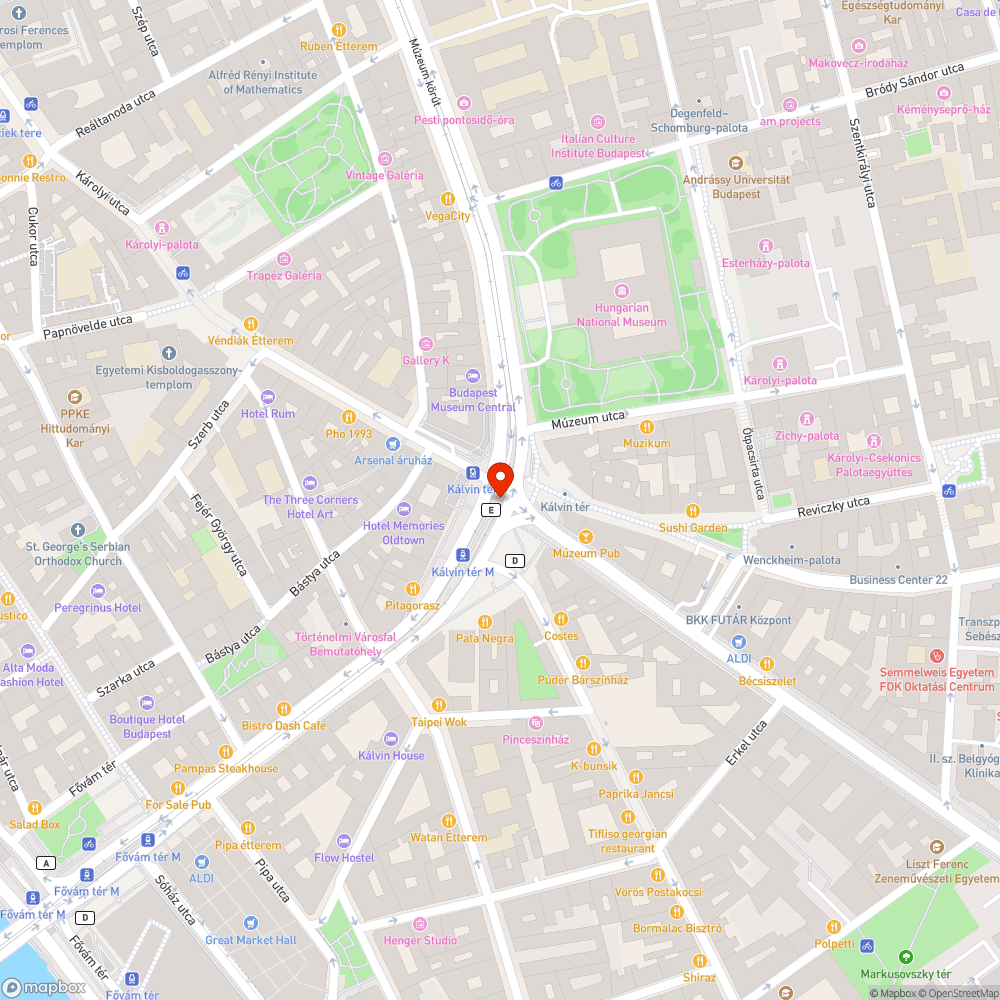 Megrongált közlekedési lámpa bejelentés helye