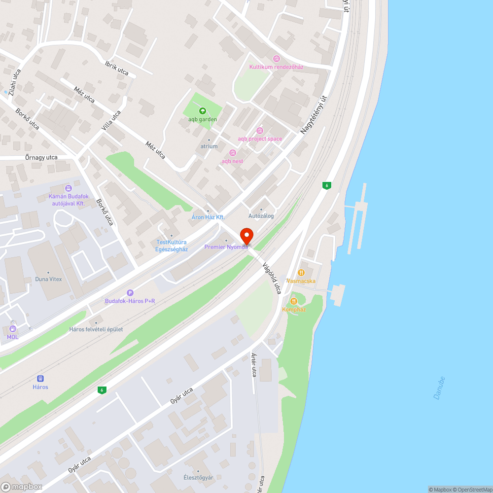 Szemetes aluljáró bejelentés helye