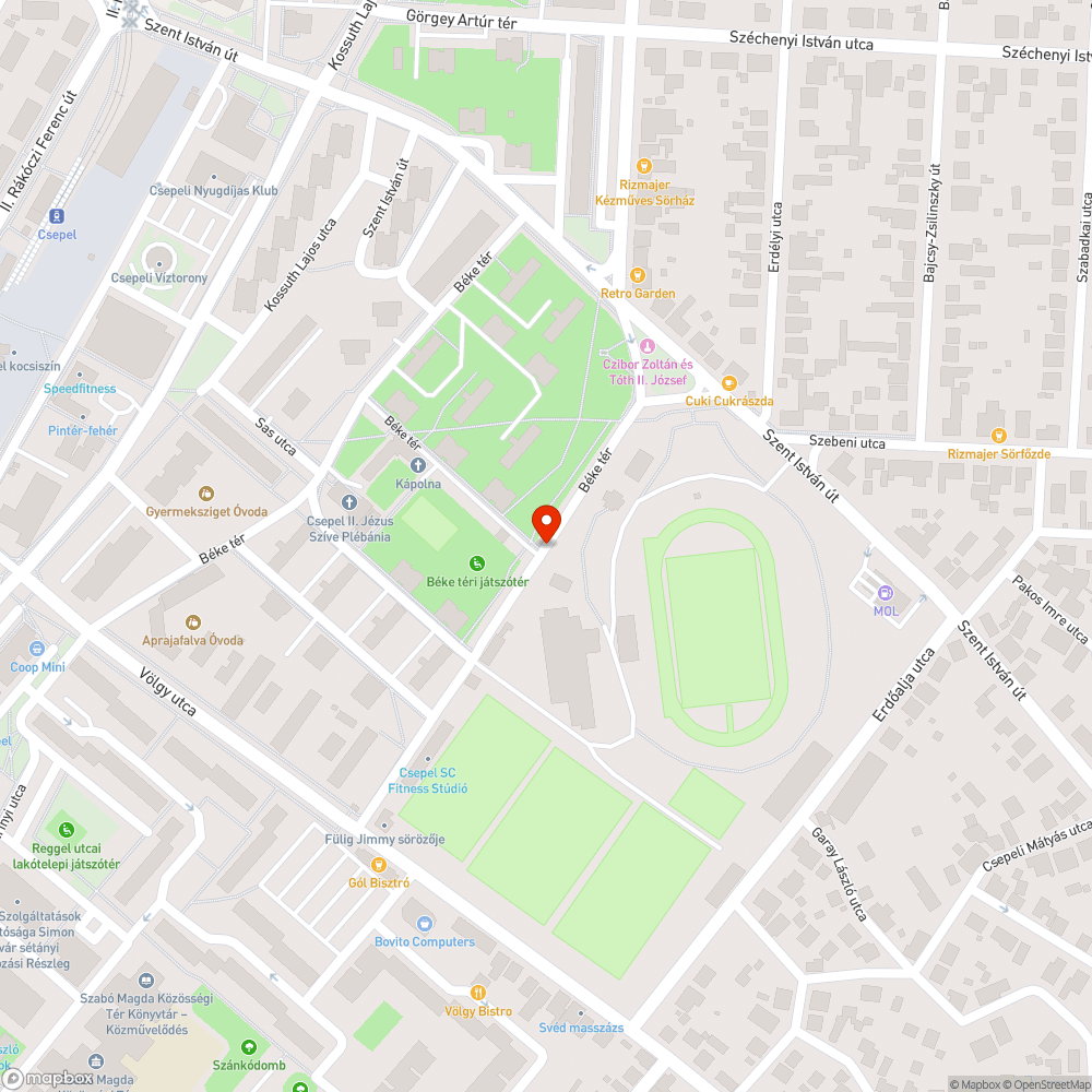 Közvilágítás hiánya bejelentés helye