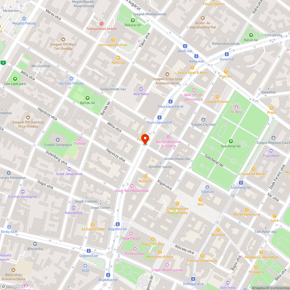 Hiányzó fényterelők bejelentés helye