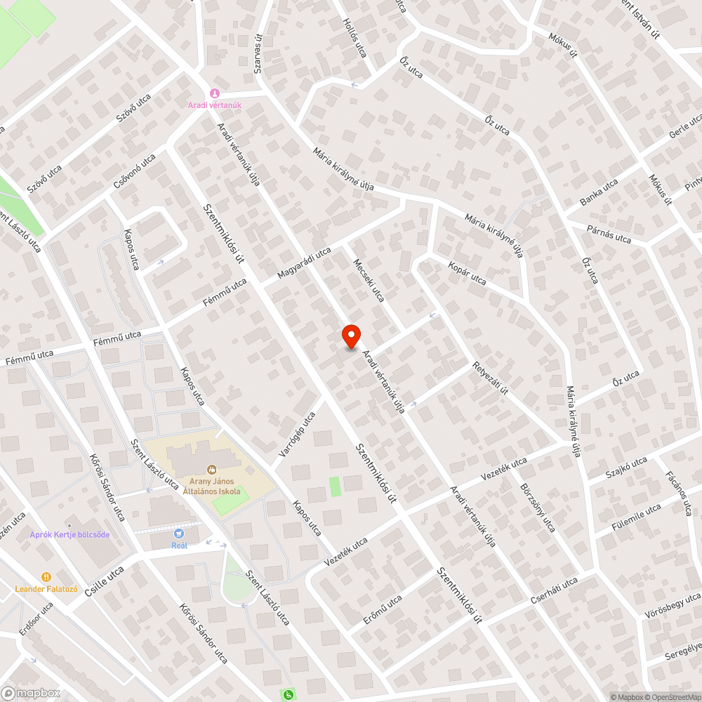 Lejárt műszakival közterületen bejelentés helye