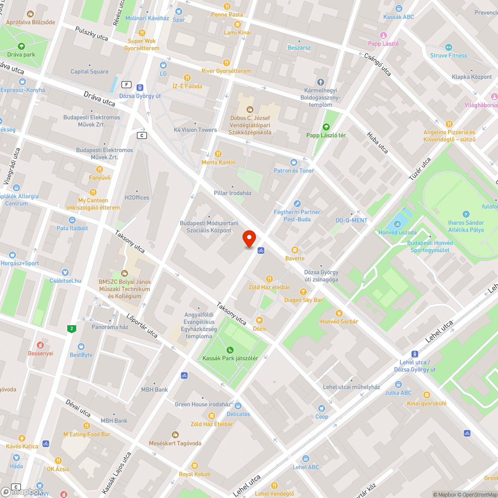 Állandó szemét a Kassák Lajos utcában bejelentés helye