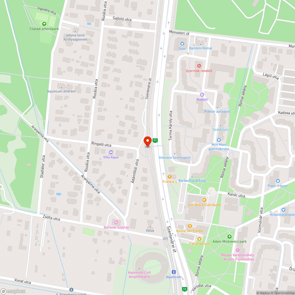 Sötétség bejelentés helye