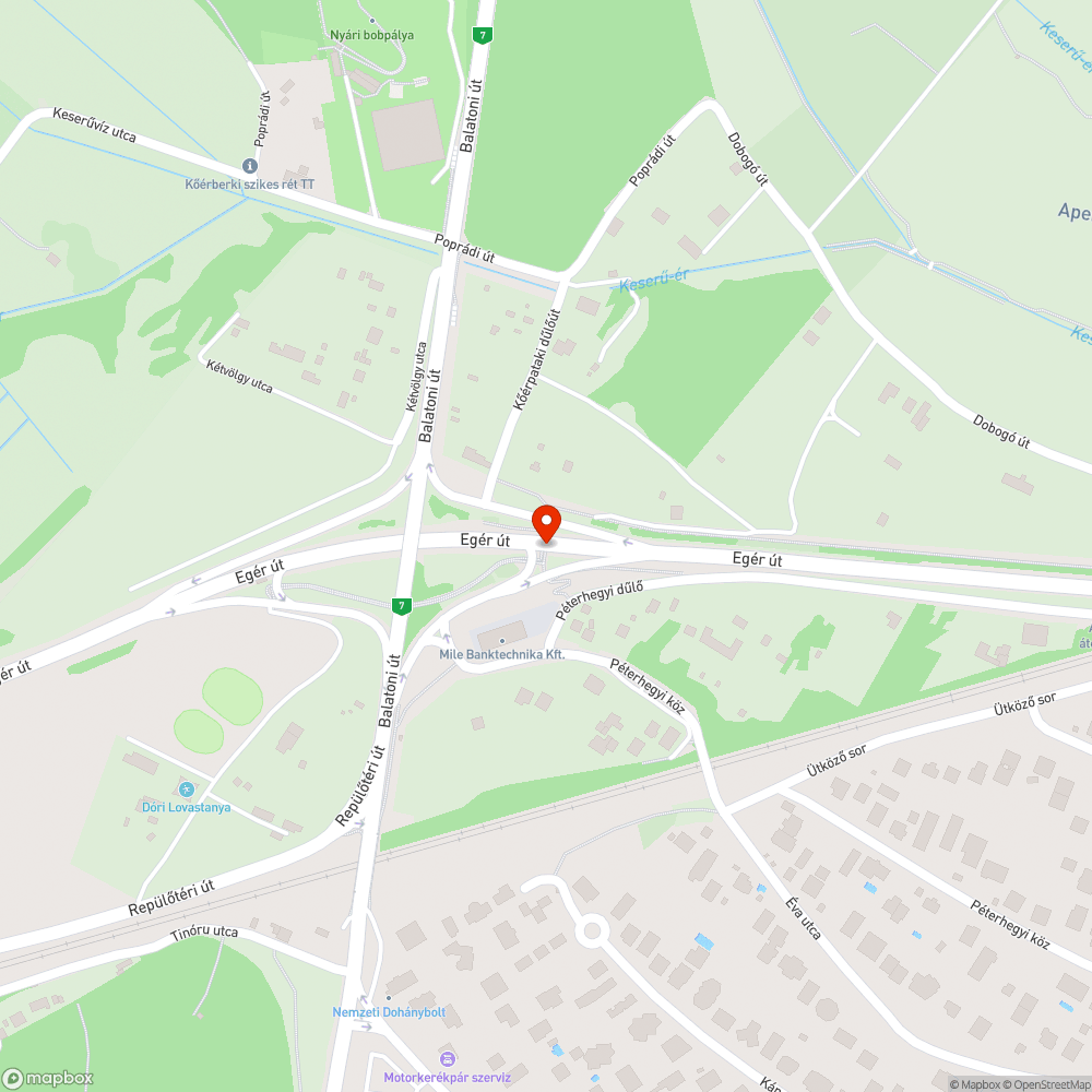 Homokos csúszós kerékpárút bejelentés helye