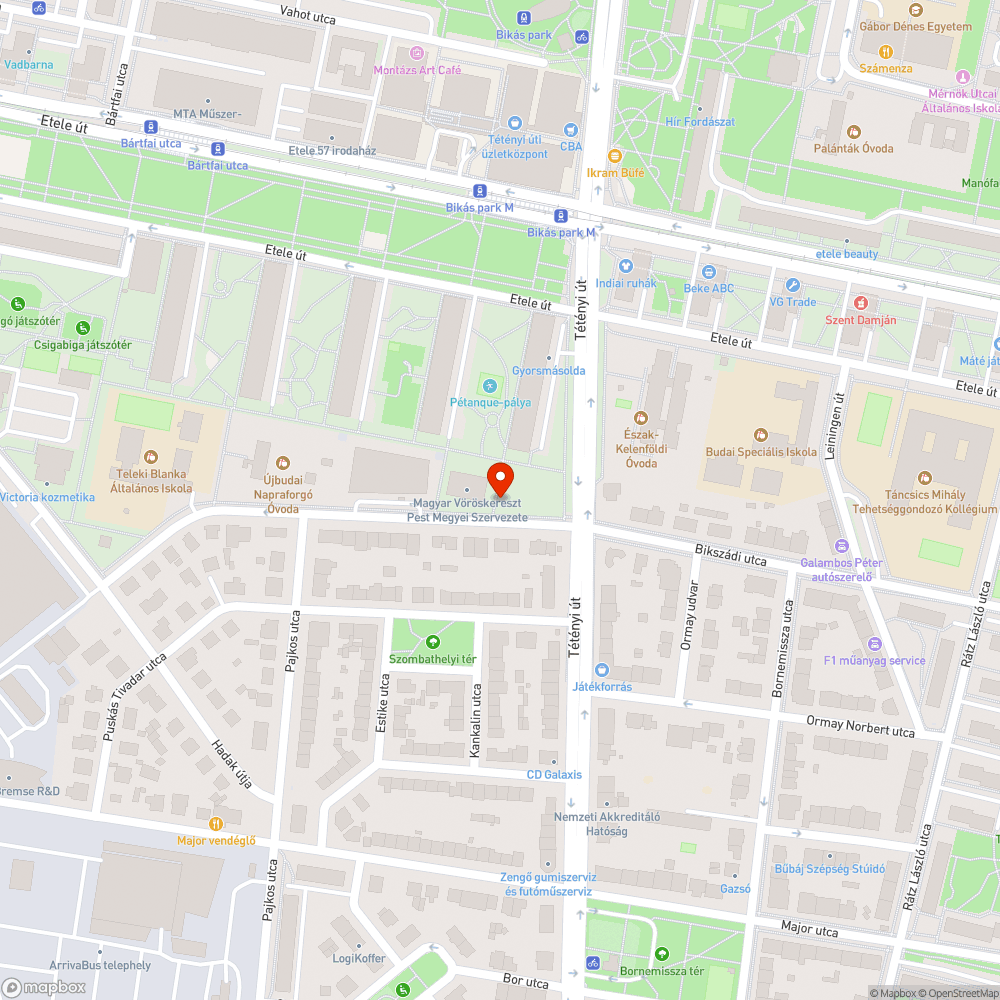 Szétesett szemetes bejelentés helye