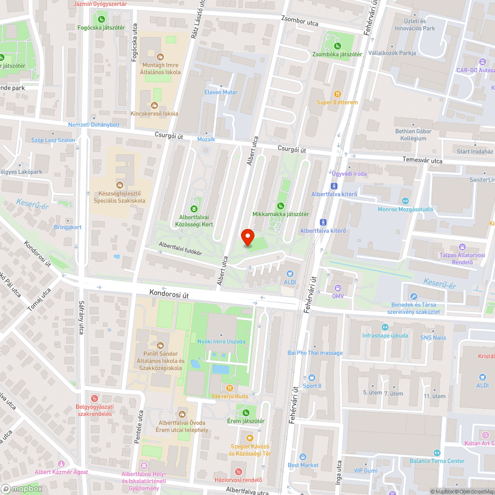 Sérült pad és elbontott padok bejelentés helye