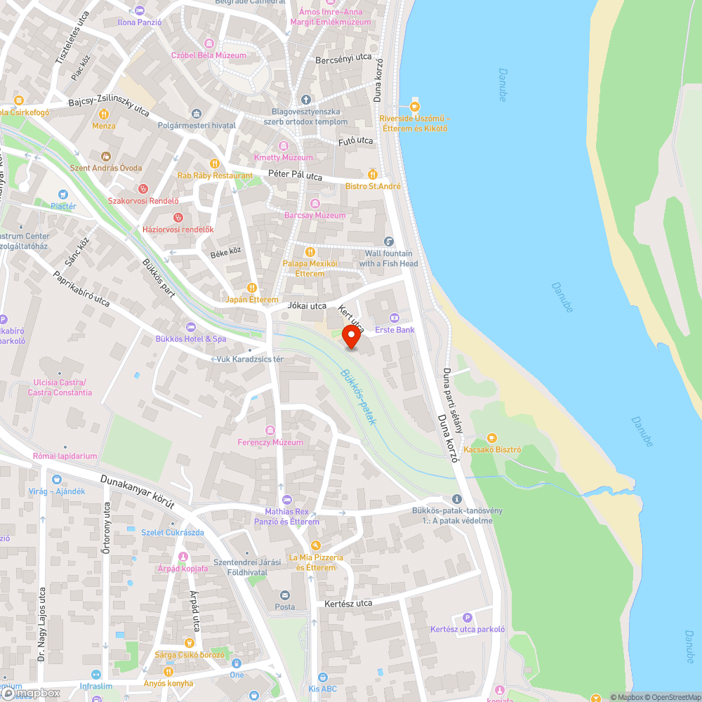 Szemét bejelentés helye