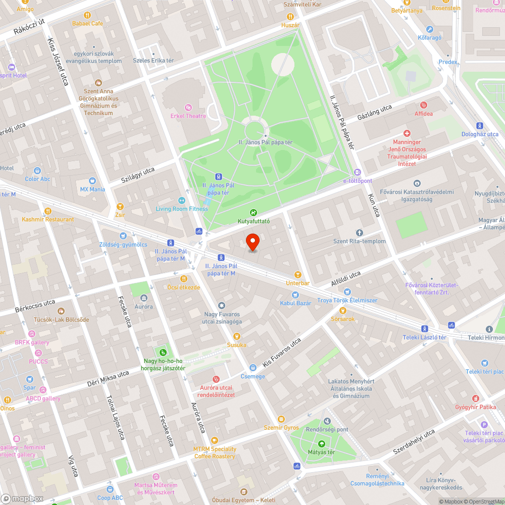 Elhagyott Transit bejelentés helye