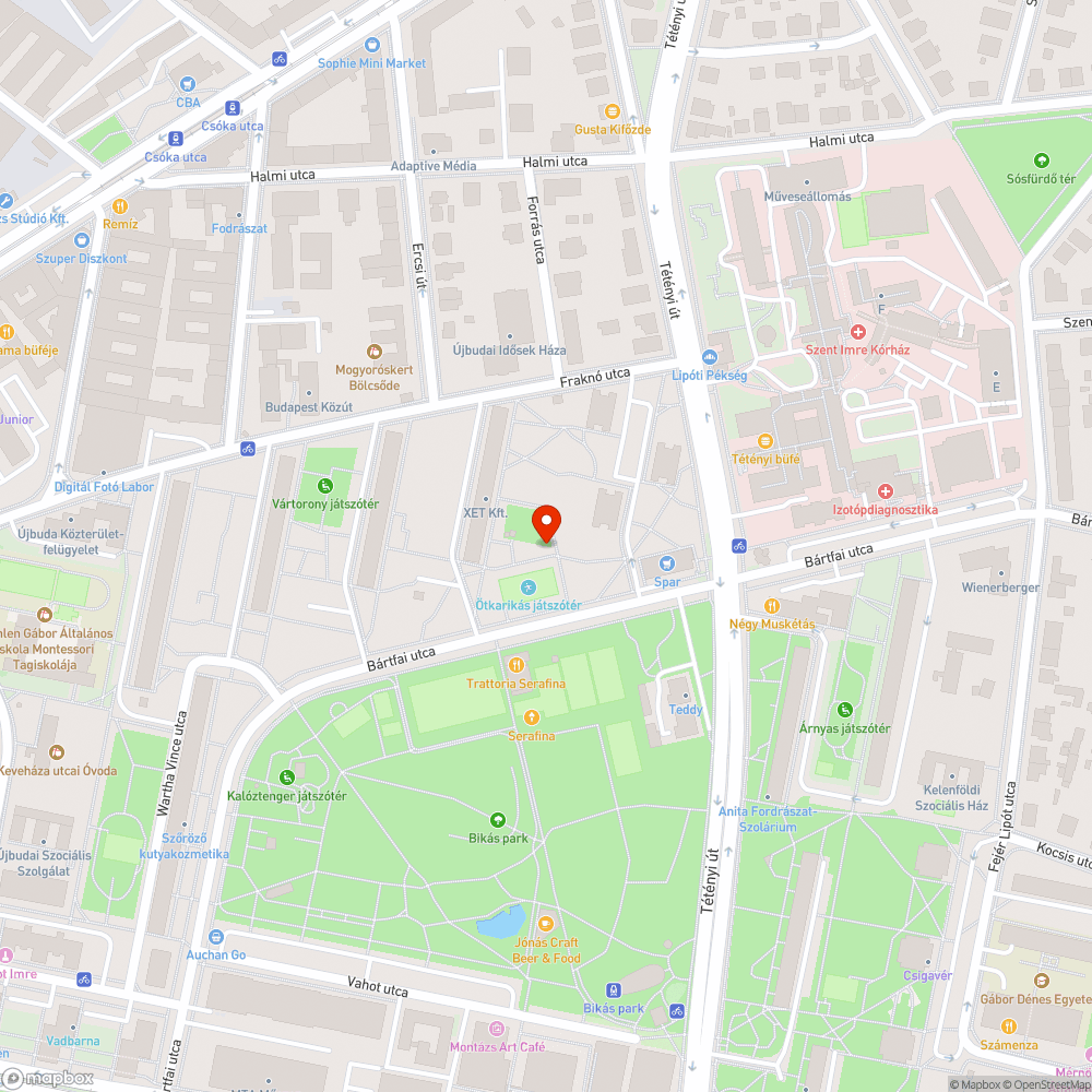 Rossz minőségű járda bejelentés helye