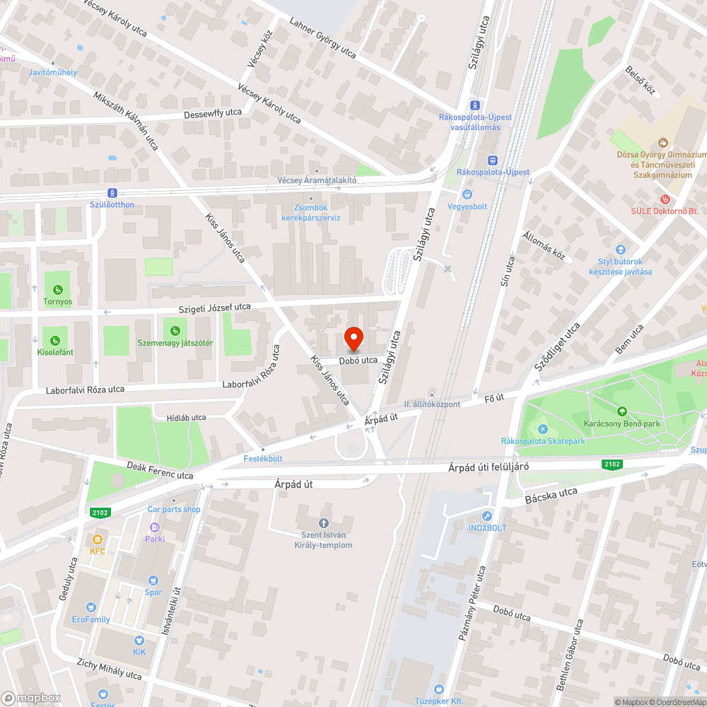 Elhagyott Volkswagen bejelentés helye