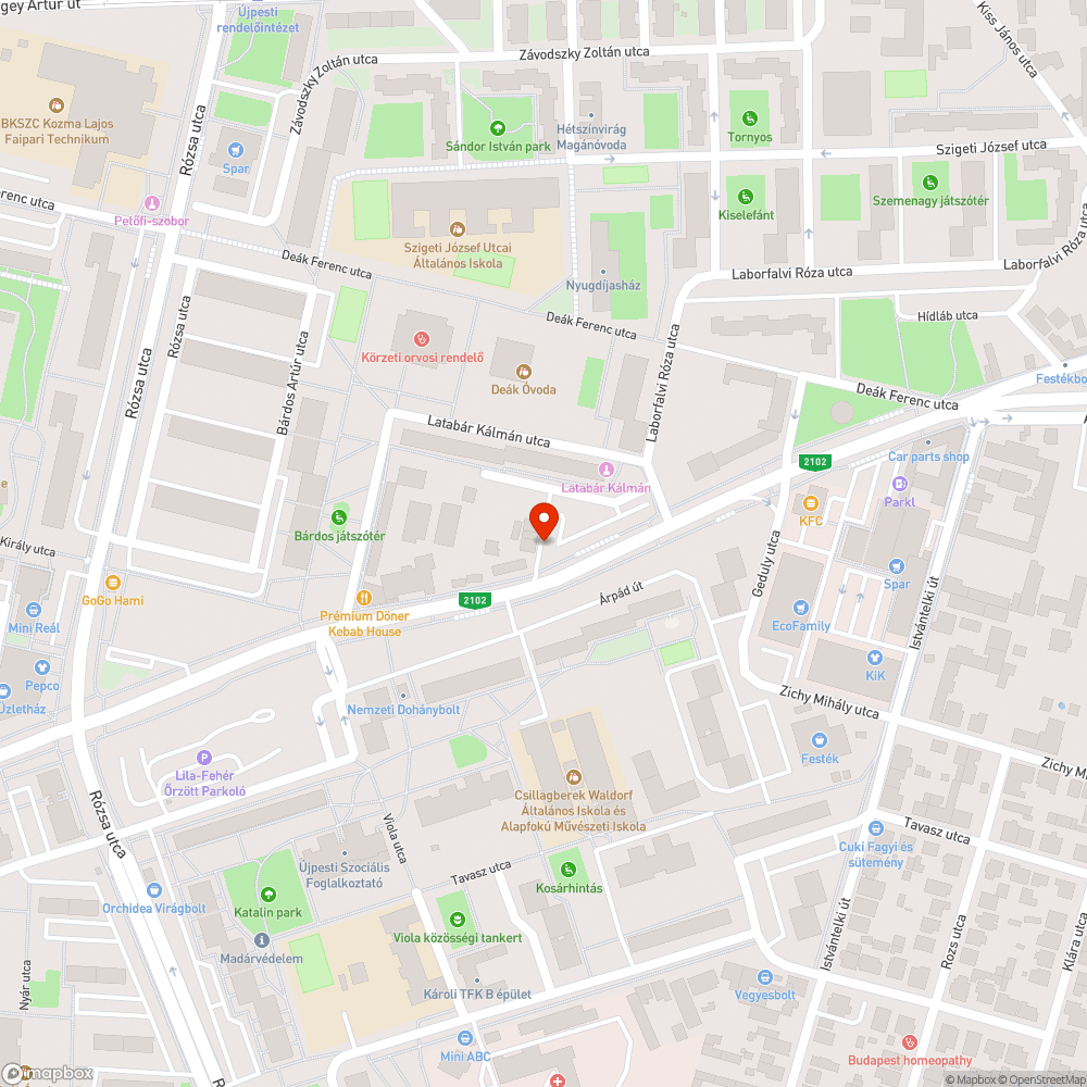 Elhagyott Toyota bejelentés helye