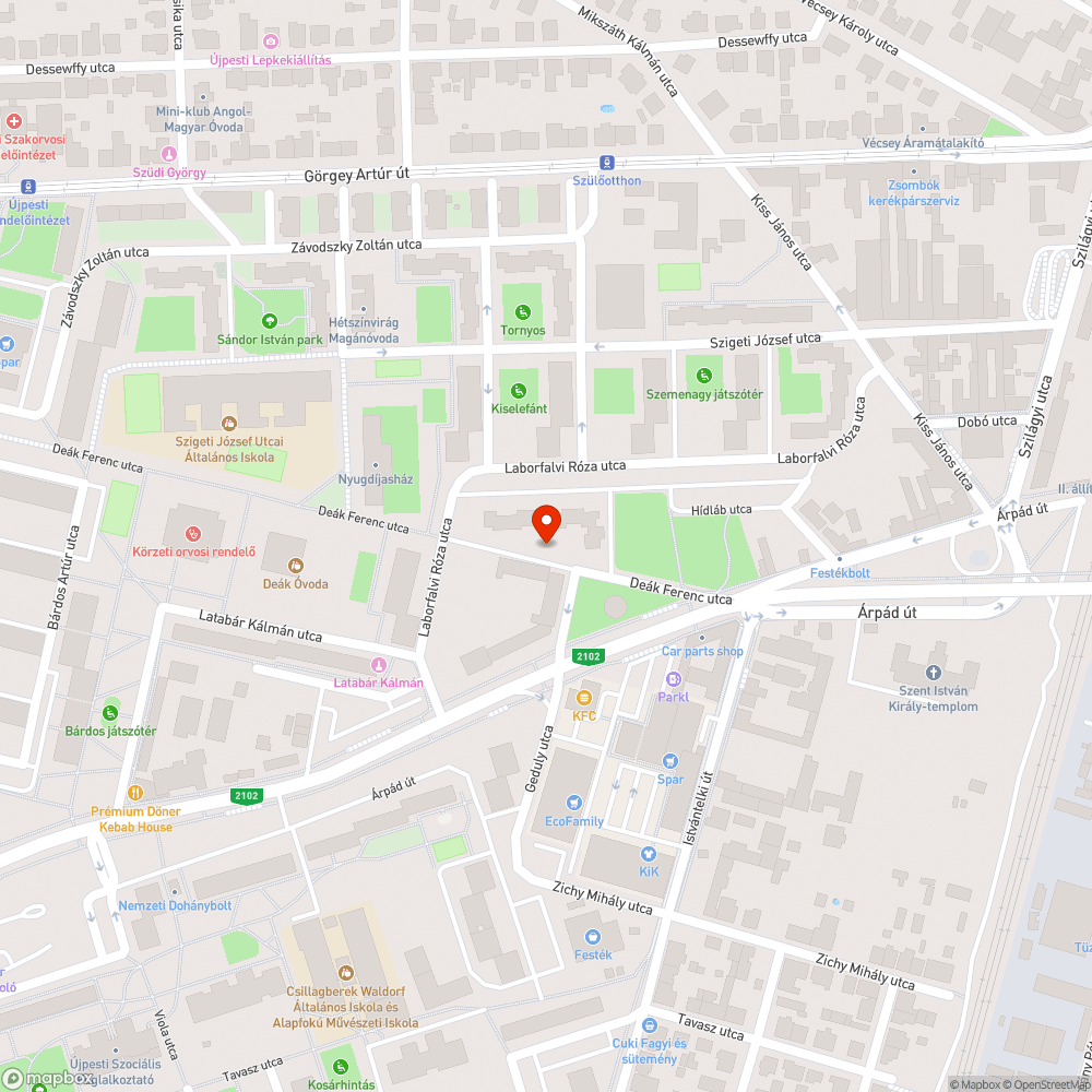 Elhagyott Swift sedan bejelentés helye