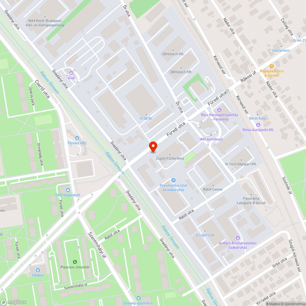 Rossz állapotban lévő tűzcsap bejelentés helye