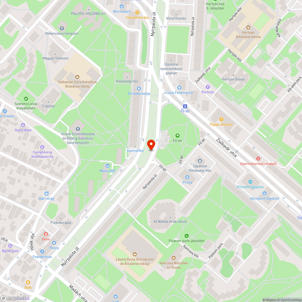 Zebra felfestése hiányzik bejelentés helye