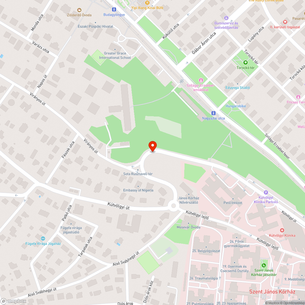 Zebra felfestés bejelentés helye