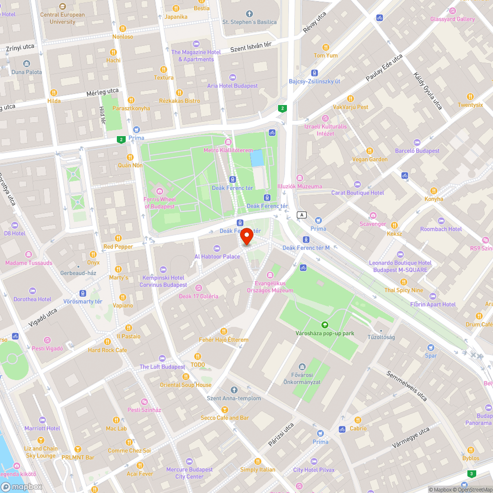 Nincs szintben bejelentés helye