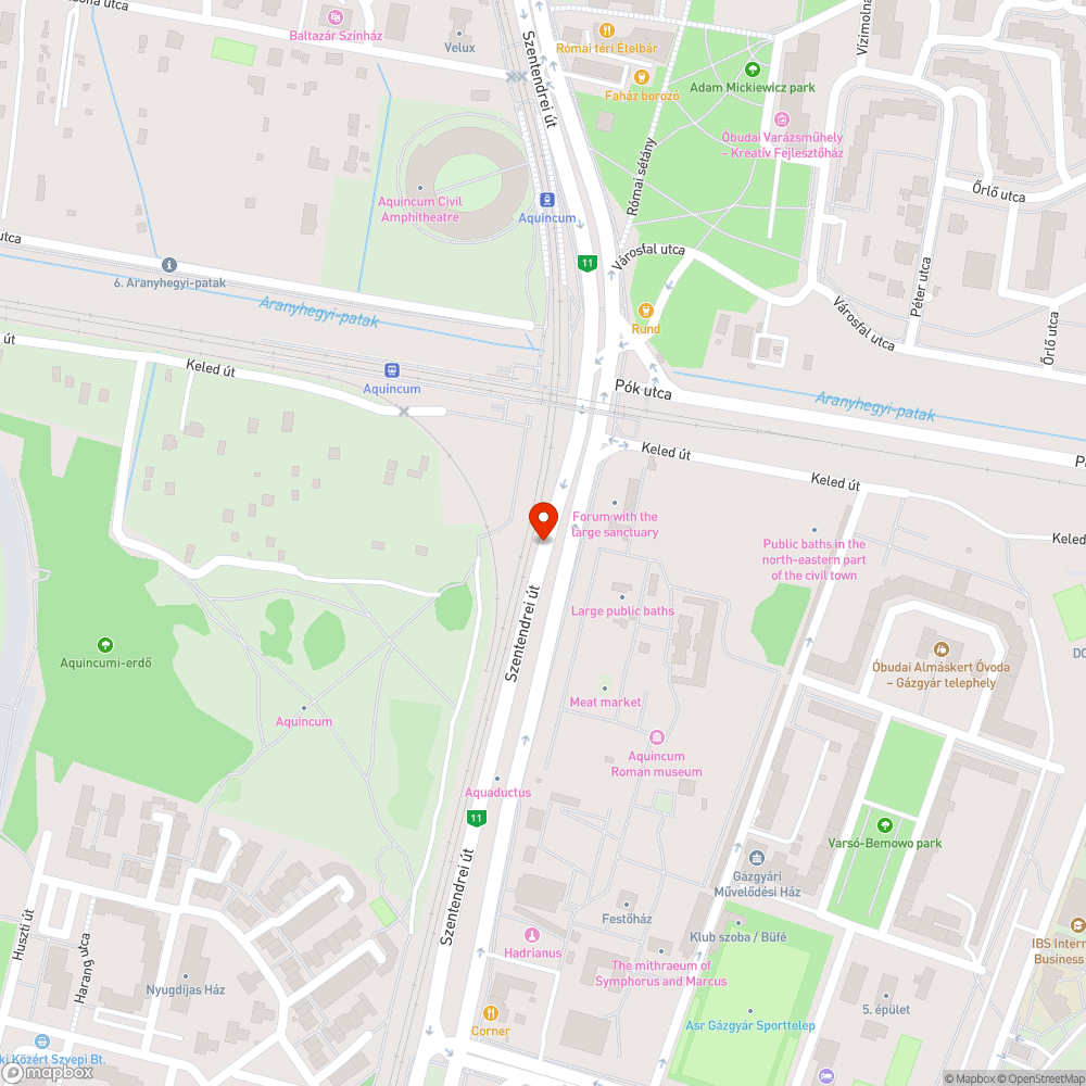 Ellentétes értelmű táblák a III. ker Szentendrei úton bejelentés helye