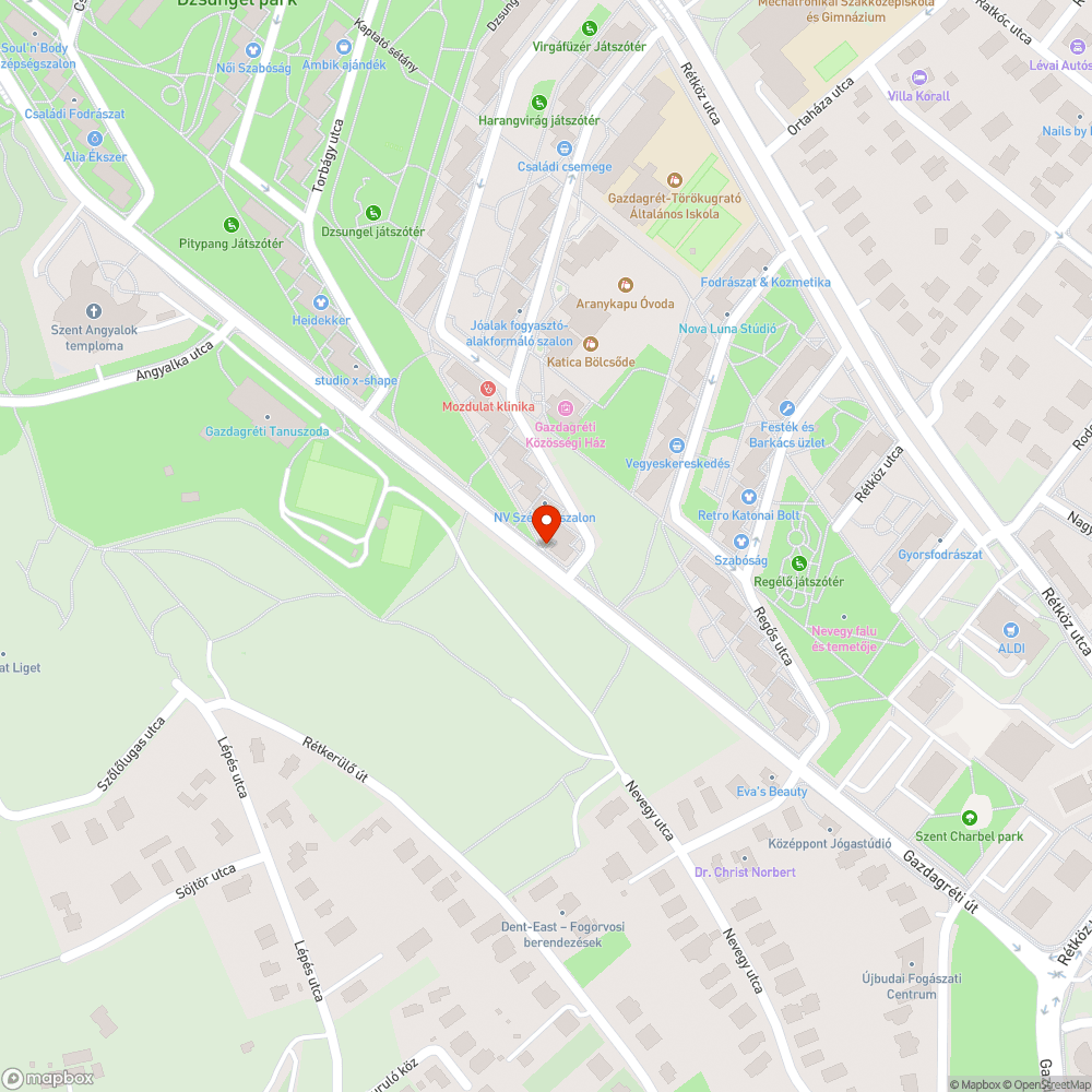 Kátyú bejelentés helye