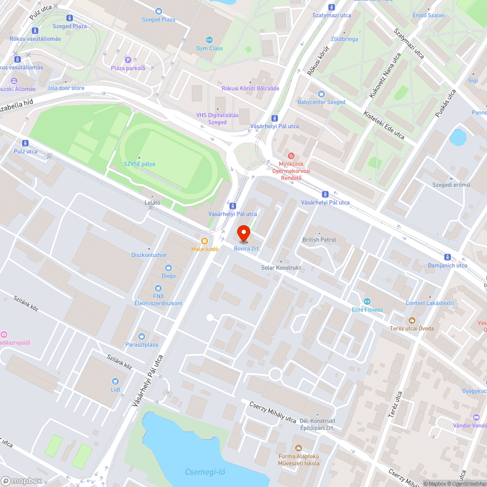 Hiányzó útburkolati jelek bejelentés helye