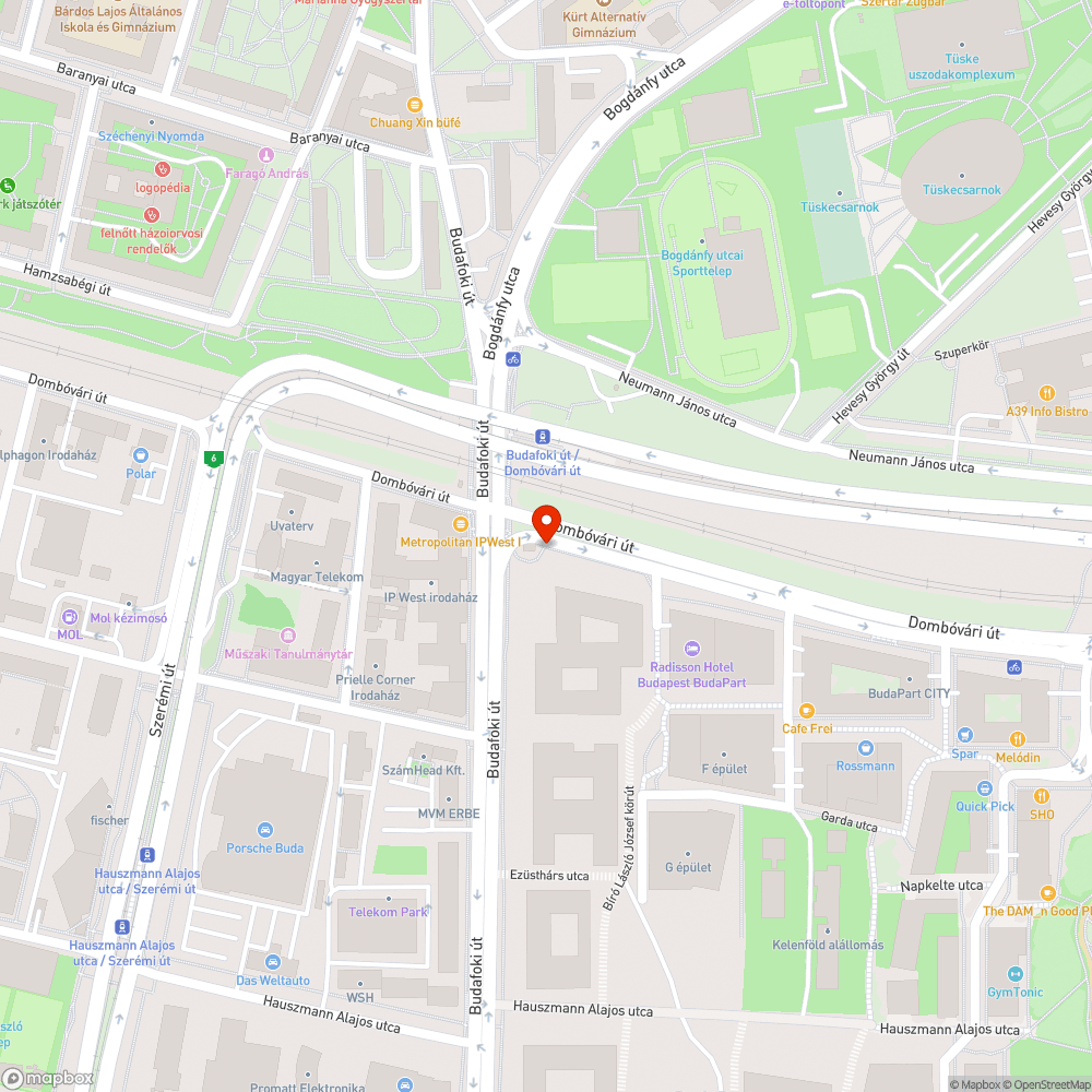 Füvön parkoló autók bejelentés helye