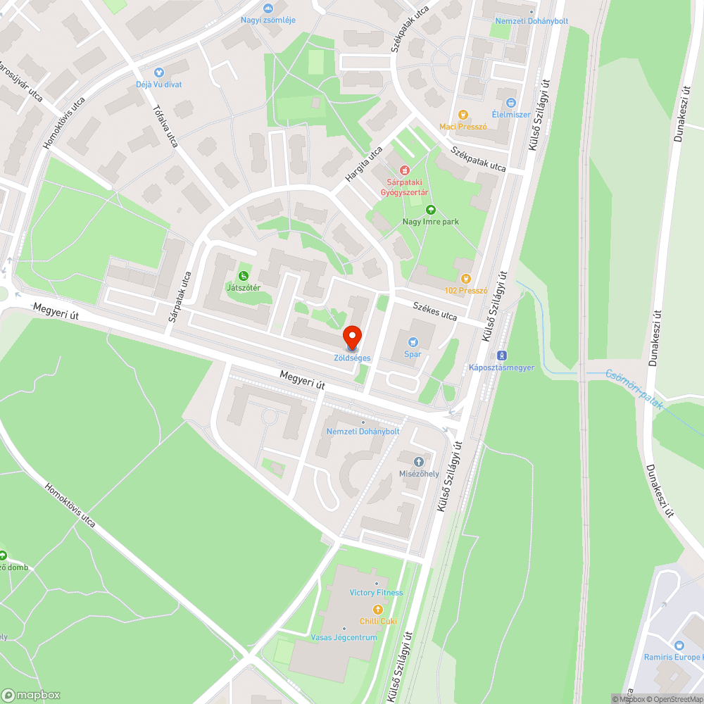 Elhagyott Daewoo bejelentés helye