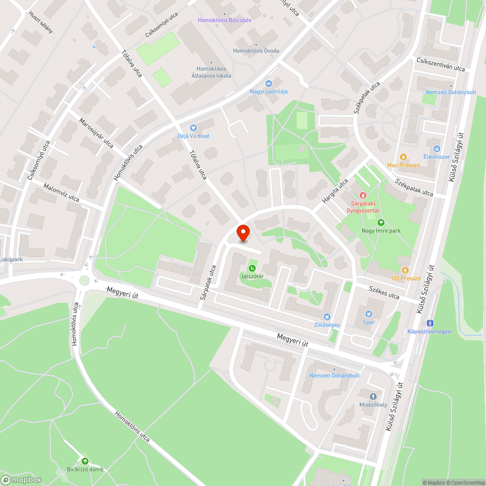 Elhagyott Volkswagen bejelentés helye