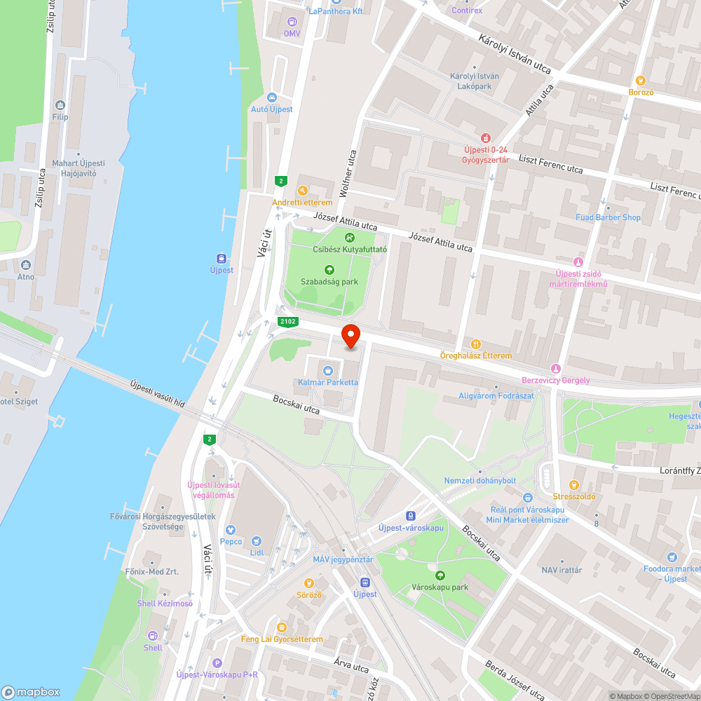 Elhagyott Trabi bejelentés helye