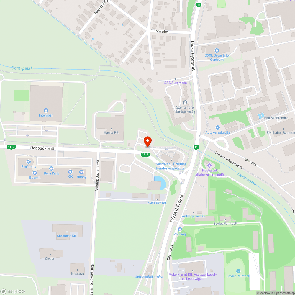 Nincs lámpa bejelentés helye