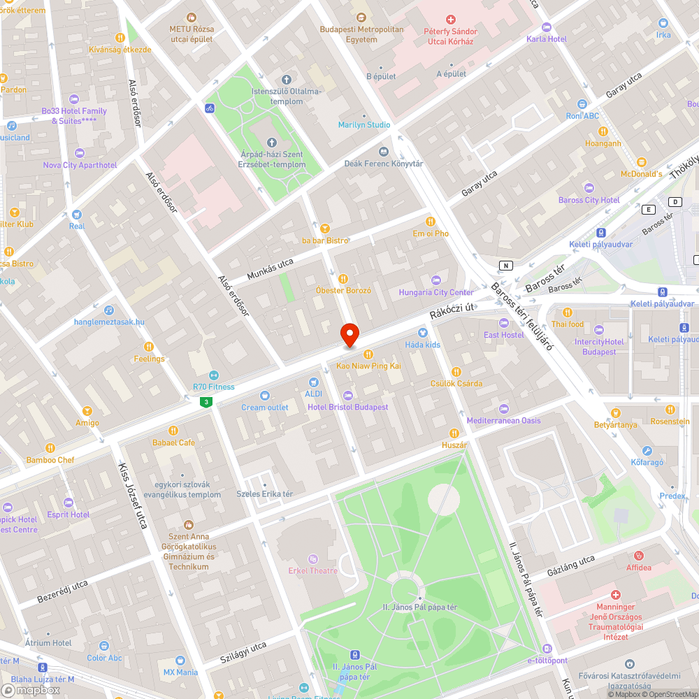 Felszakított korlát bejelentés helye