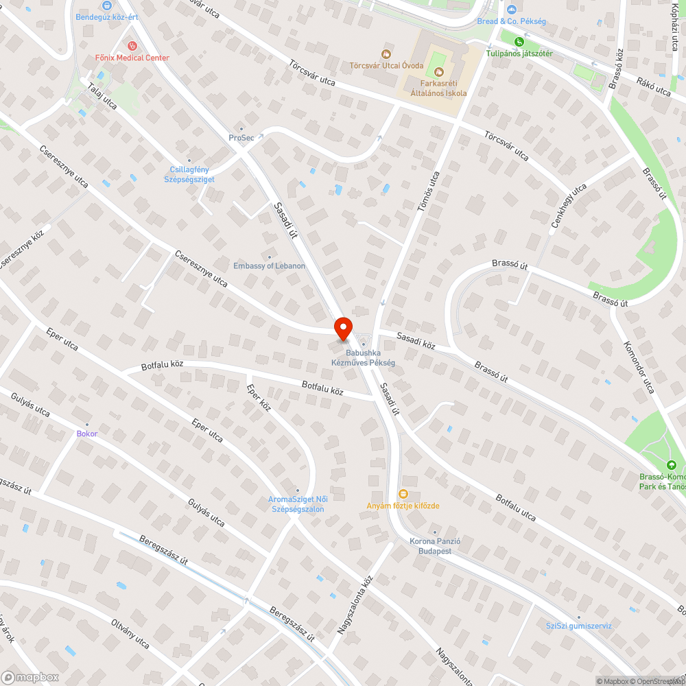 Rozsdás oszlop a Sasadi út 146. előtt bejelentés helye