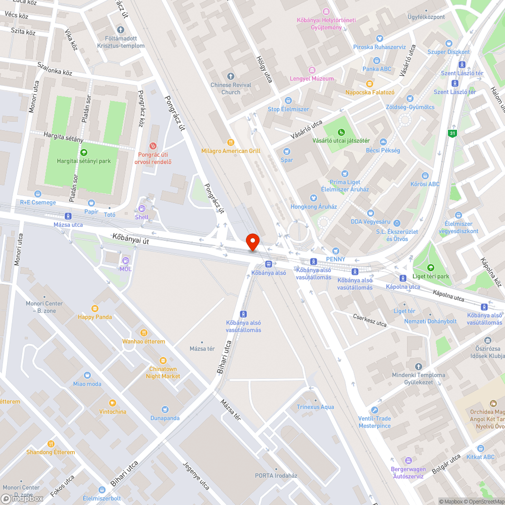 Magasság szabályozó bejelentés helye