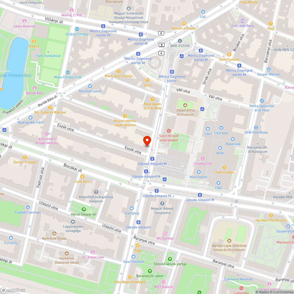 Ürítetlen szemetes bejelentés helye