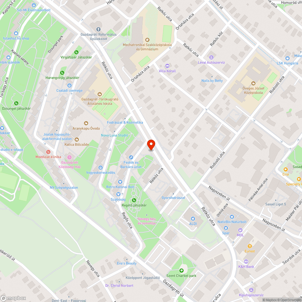 Elhagyott autók bejelentés helye