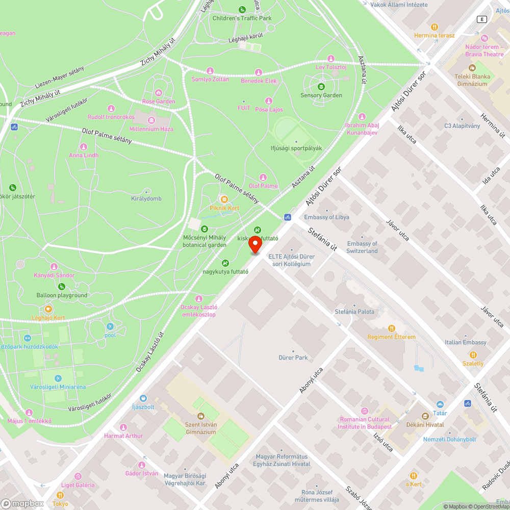 Kátyú és mélyedés bejelentés helye