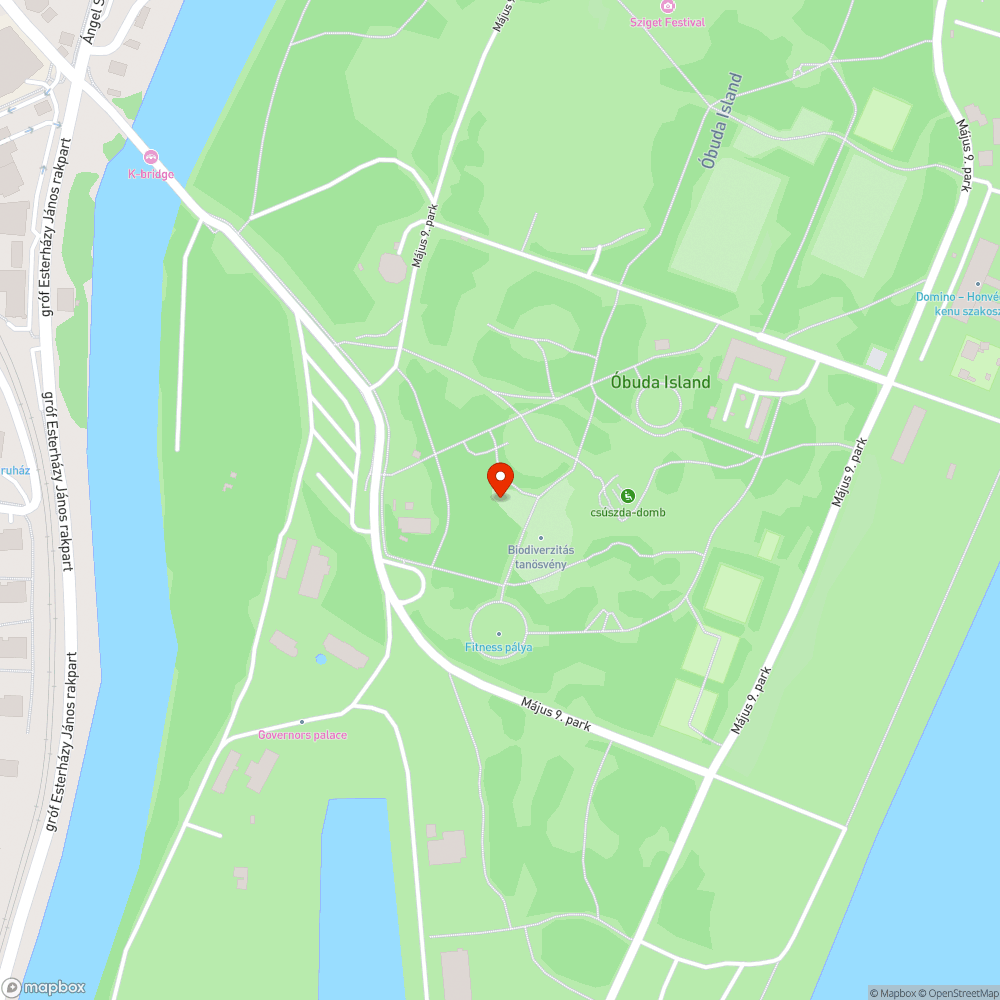 kitört deszka a Hajógyári sziget nagy csúszdás játszóterénél bejelentés helye