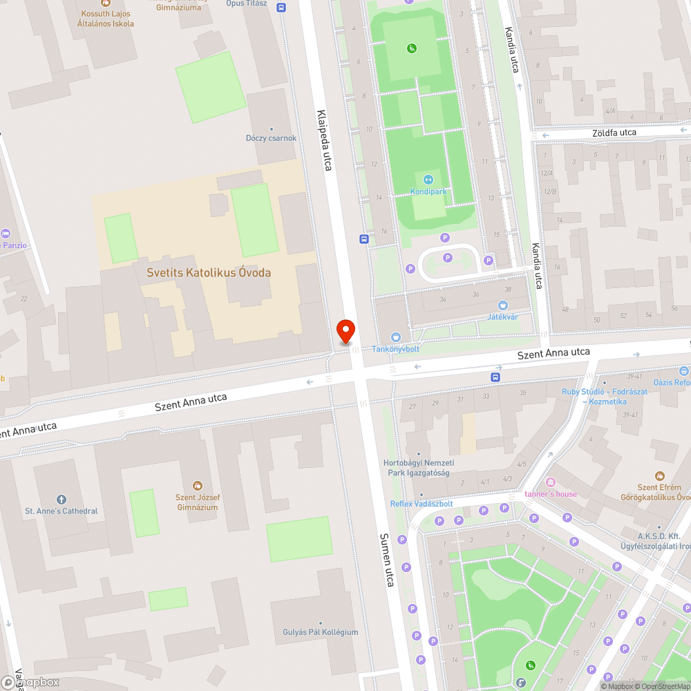 Beláthatatlan gyalogos/kerékpáros kereszteződés bejelentés helye