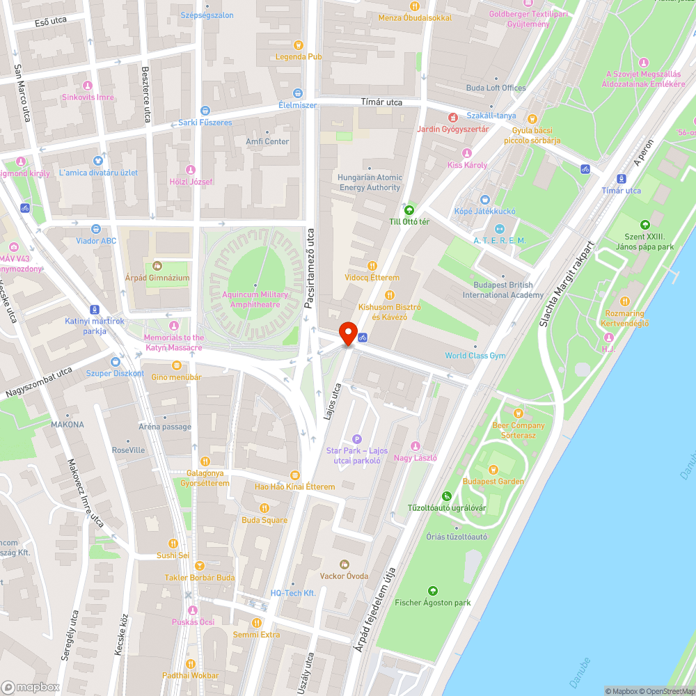 Megdőlt oszlop bejelentés helye