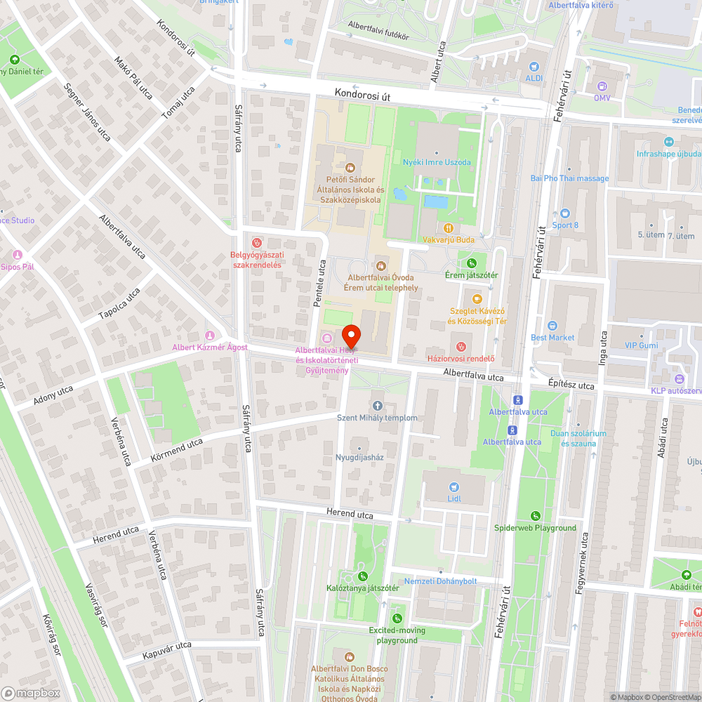 Veszélyes tábla bejelentés helye