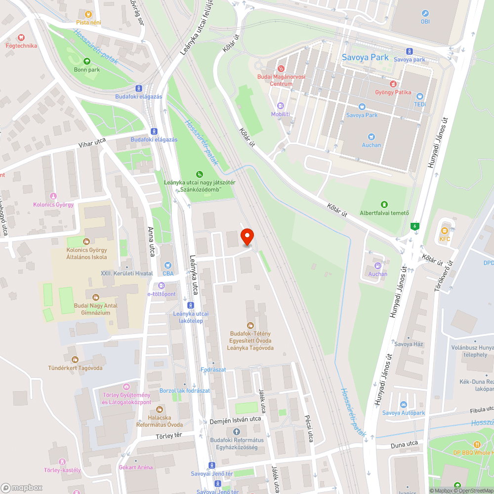 Elhagyott Renault bejelentés helye