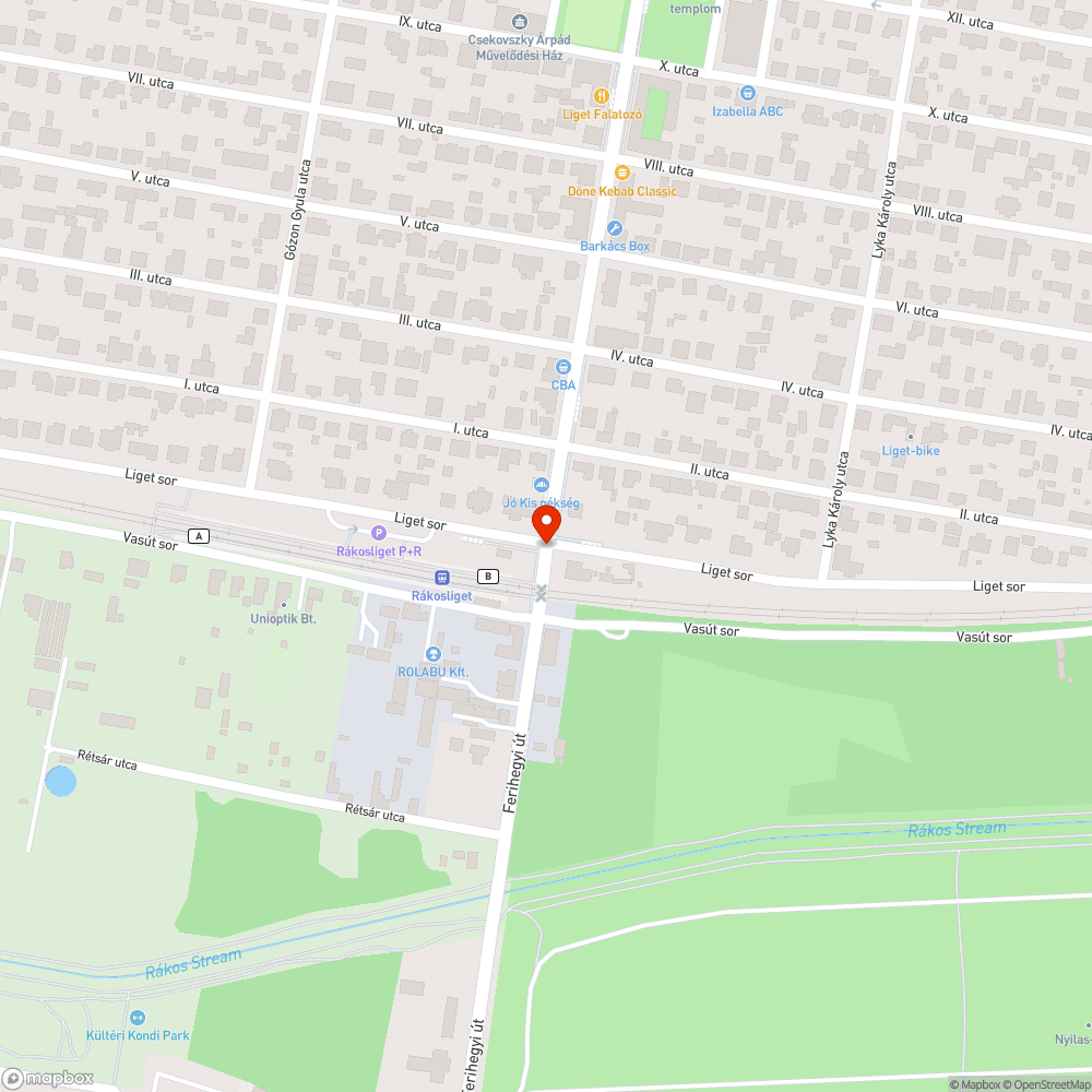 Veszélyes kereszteződés, sok baleset bejelentés helye