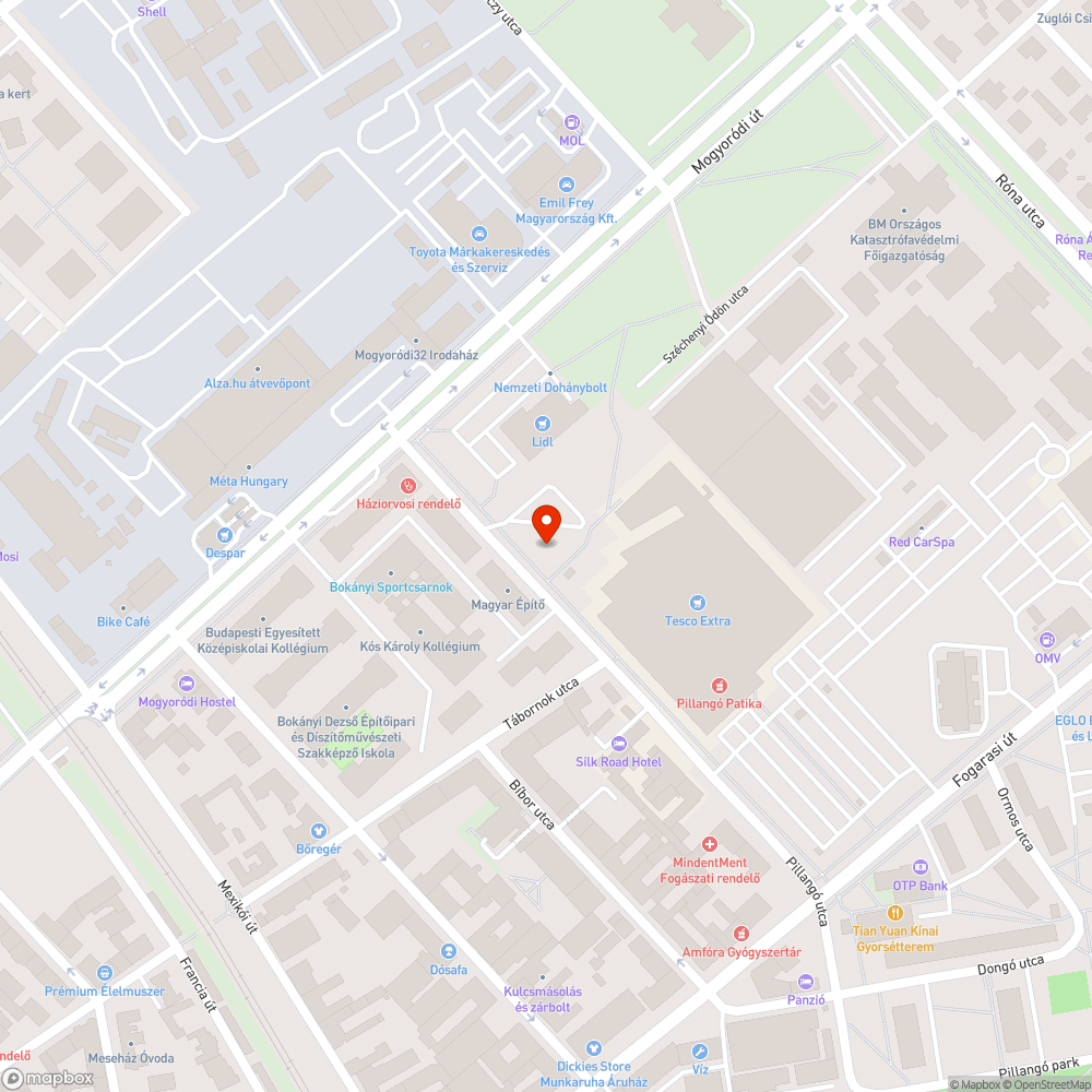 Illegális szemétlerakó bejelentés helye